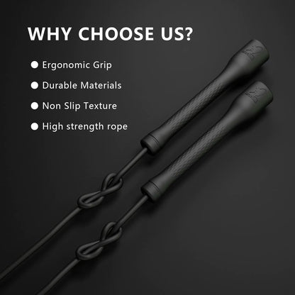Professional Jump Rope for Kids Adult Fitness Crossfit Rapid Speed Skipping Rope Adjustable PVC Speed Rope Gym Fitness Equipment